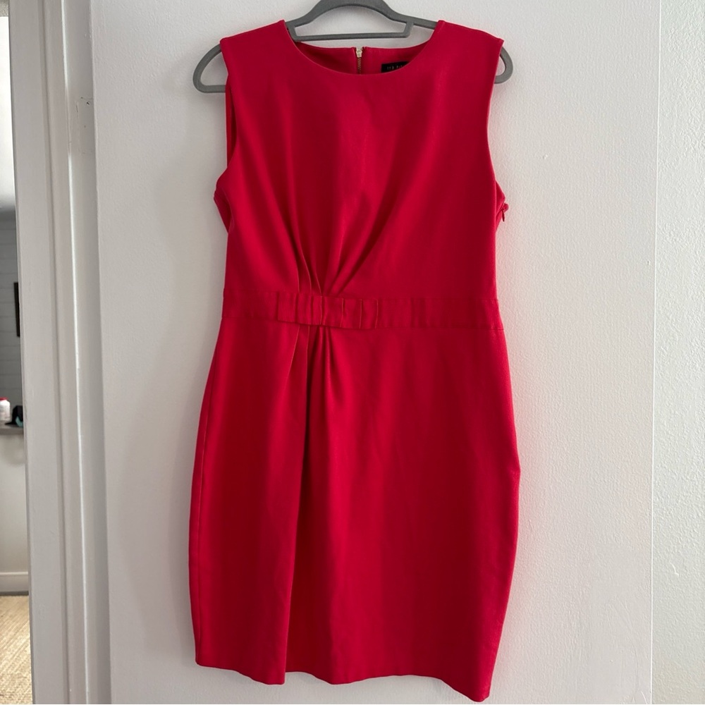 Ted Baker Millee Elegant Red Sleeveless sheath Dress Ted 4 US 12